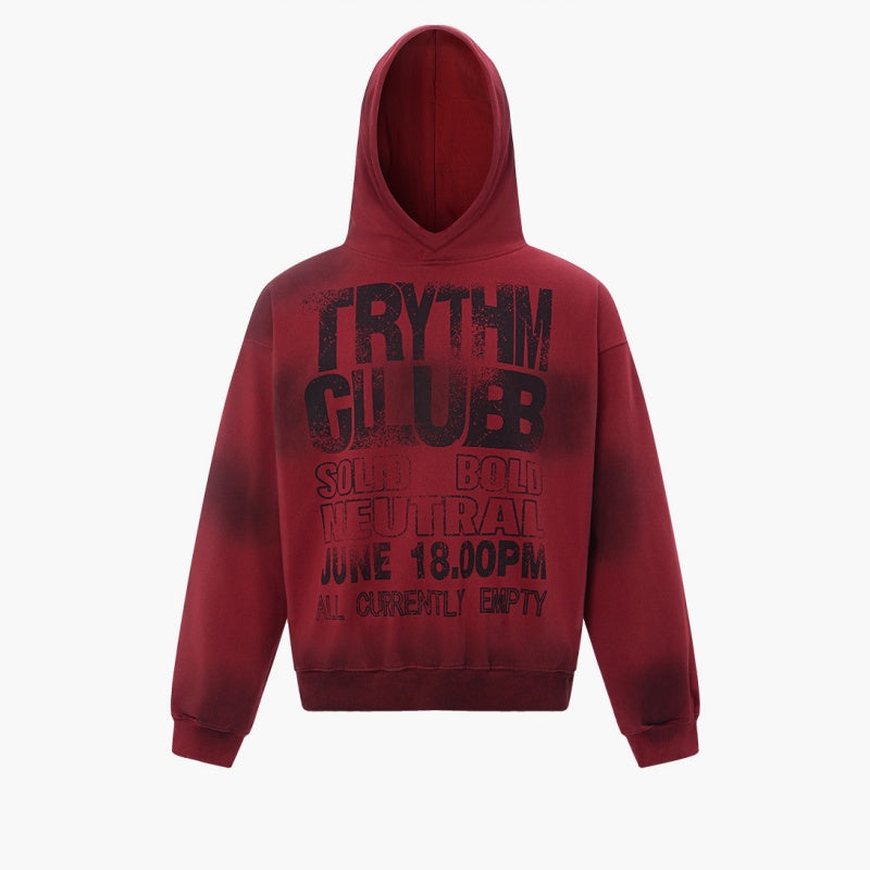 Aged Letter Hoodie