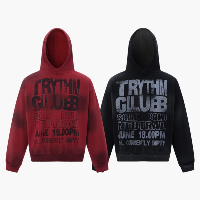Aged Letter Hoodie