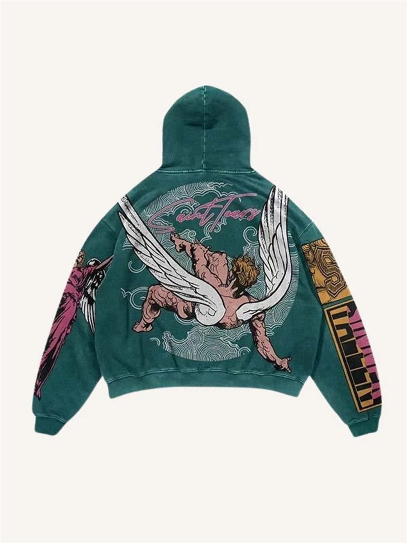 Fashion Casual Printed Polyester Sweater