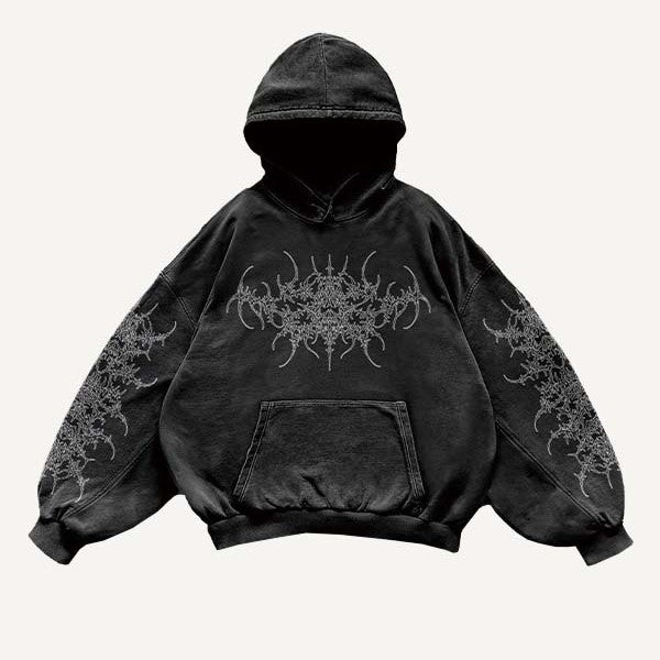 Fashion Casual Printed Polyester Sweater