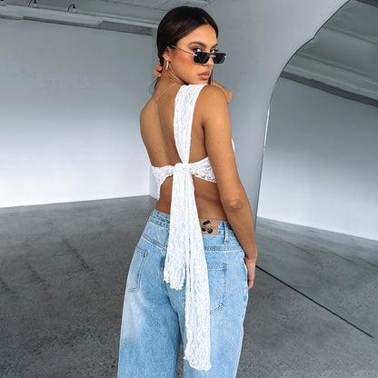 Asymmetrical Single Shoulder Flower Top