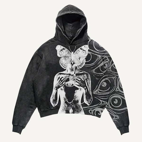 Fashion Casual Printed Polyester Sweater