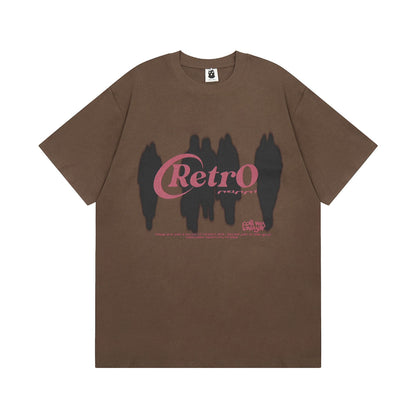 Retro Shadow Figures Top
