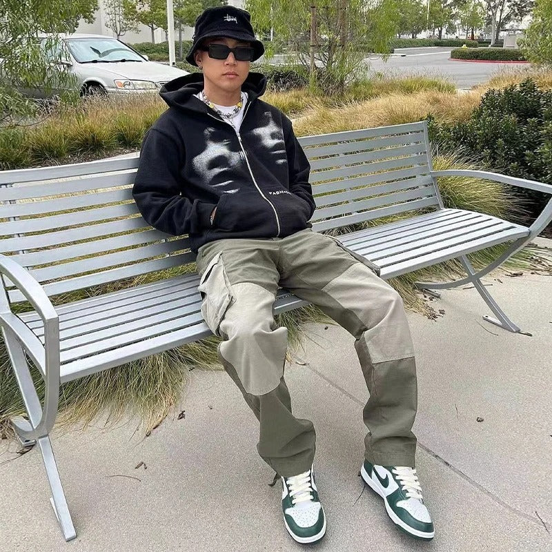 Y2K Clothing Zip Hoodie Fashion