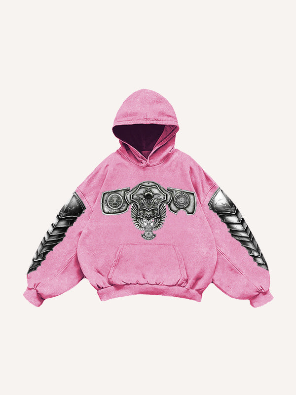 Fashion Casual Printed Polyester Sweater