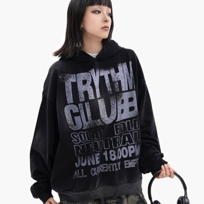 Aged Letter Hoodie