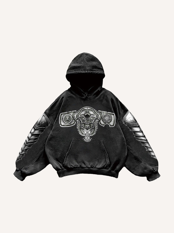 Fashion Casual Printed Polyester Sweater