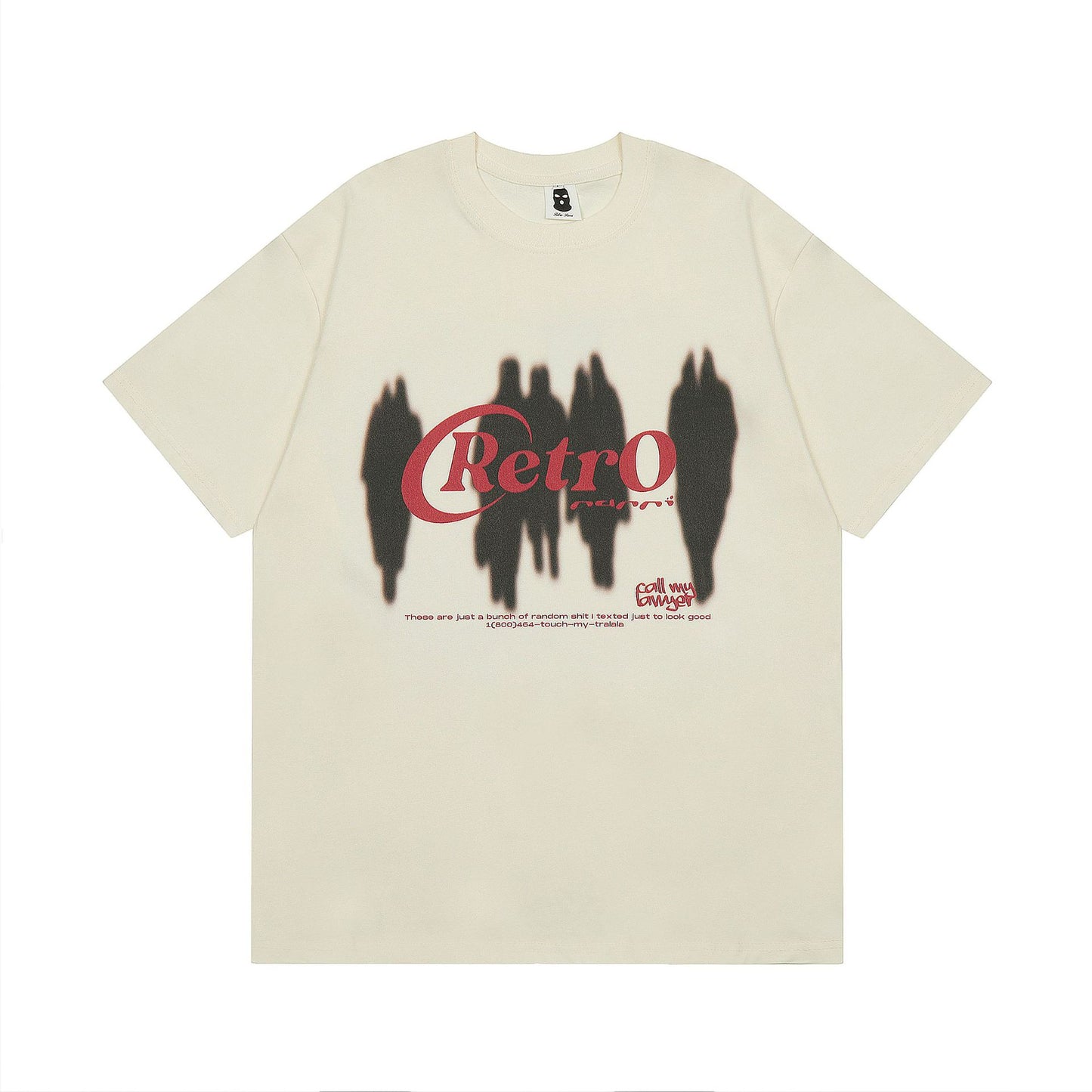 Retro Shadow Figures Top
