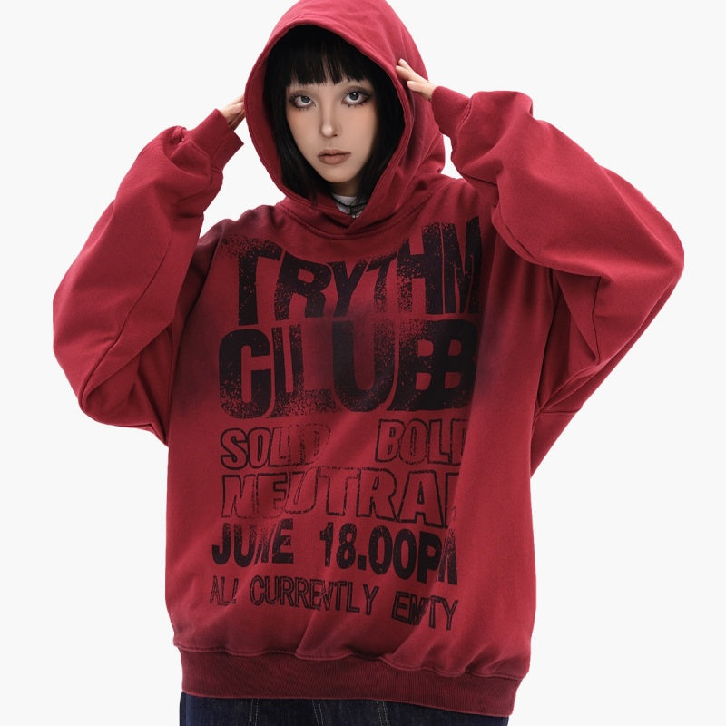 Aged Letter Hoodie