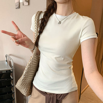 Color Contrast Short Sleeve