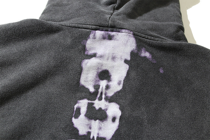 Washed-out X-ray Hoodie