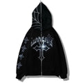 Loose Type Y2K Trend Water Drill Hoodie Cardigan